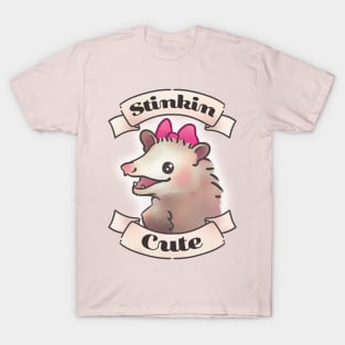 Stinkin Cute Opossum T-Shirt